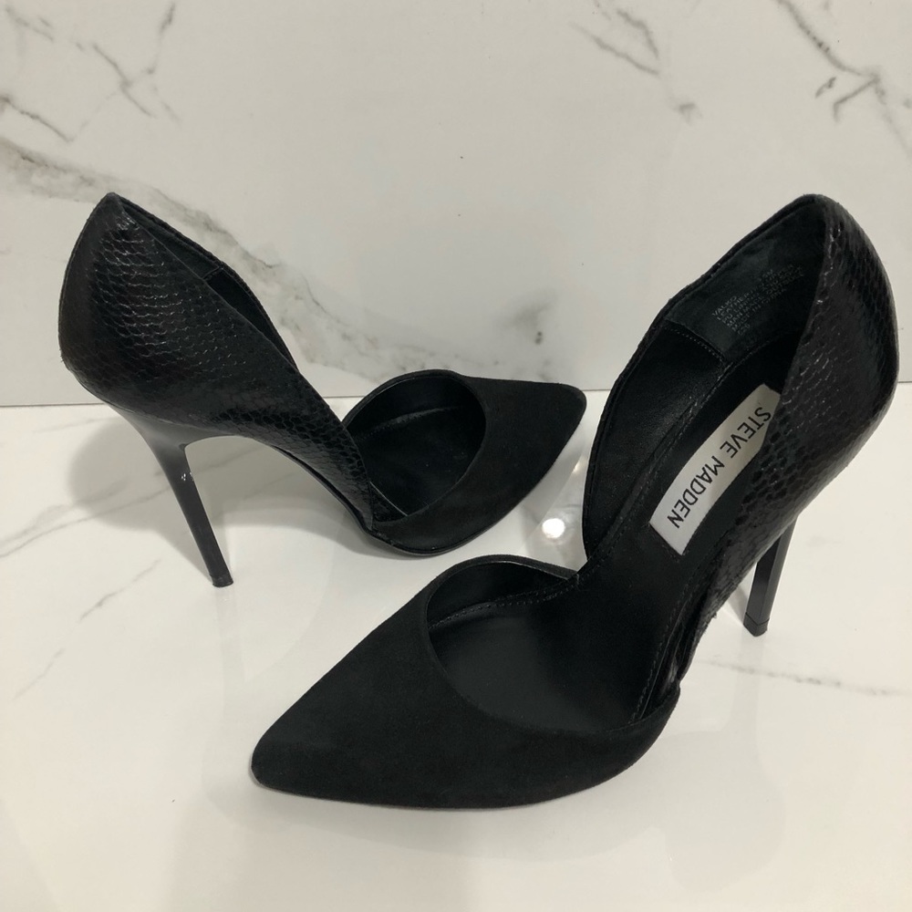 Steve Madden black heels